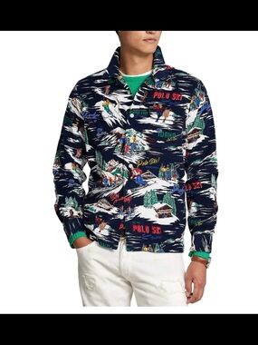 Men's Polo Ralph Lauren Ski Print Classic Fit Coudroy Button Shirt